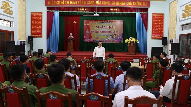 Huyện Hiệp Hòa tổ chức điểm "Ngày hội toàn dân bảo vệ an ninh Tổ quốc" tại xã Đông Lỗ