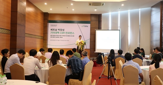 Hội nghị “Thúc đẩy hoạt động trách nhiệm xã hội của các doanh nghiệp Hàn Quốc trên địa bàn tỉnh...