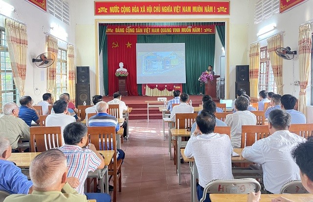 Huyện Hiệp Hòa thông tin về tình hình, tiến độ thực hiện một số dự án trên địa bàn xã Lương Phong