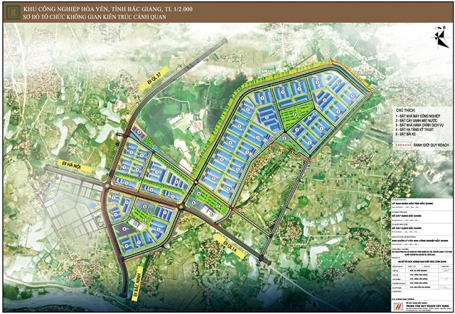 Phê duyệt Quy hoạch phân khu xây dựng Khu công nghiệp Hòa Yên