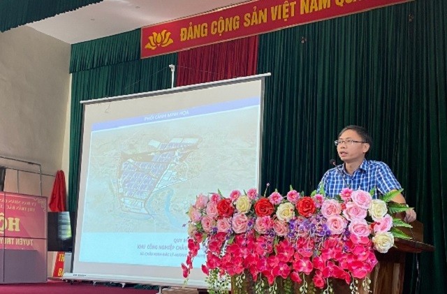 Công bố quy hoạch phân khu xây dựng Khu công nghiệp Châu Minh- Bắc Lý- Hương Lâm