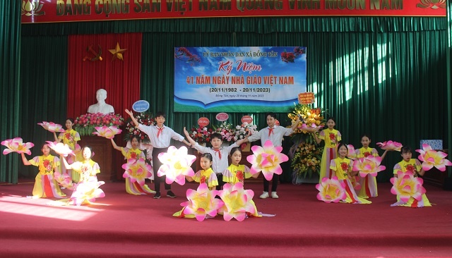 Xã Đồng Tân kỷ niệm Ngày Nhà giáo Việt Nam