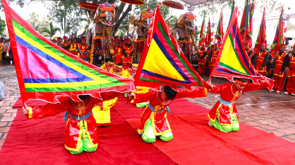 Độc đáo nghi thức Tướng quản tại lễ hội Y Sơn