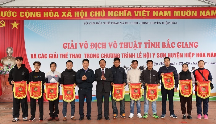 Khai mạc giải Vô địch võ thuật tỉnh Bắc Giang năm 2024