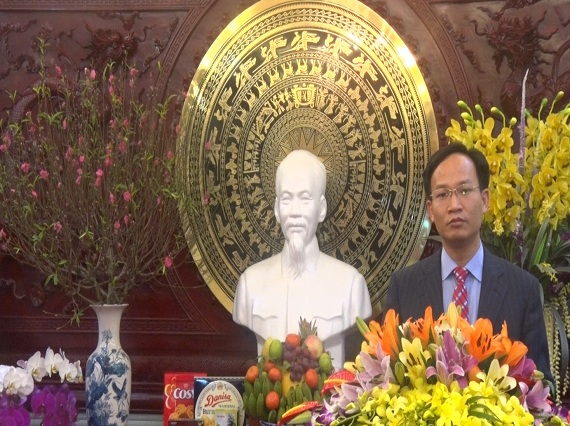 Chủ tịch UBND huyện Hiệp Hòa chúc tết Đinh Dậu năm 2017