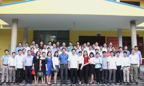 Đoàn học viên lớp cao cấp lý luận chính trị tỉnh Bắc Giang khóa 12 tham quan, học tập tại Hiệp Hòa